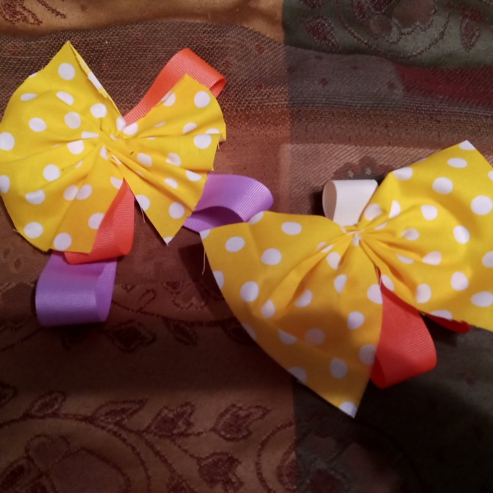 Handmade girls Barrettes